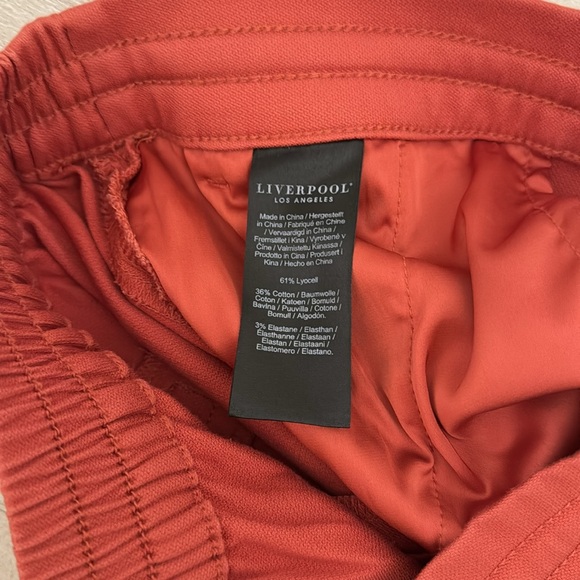 Liverpool Rust Crop Pants size 10/30 - Picture 6 of 6